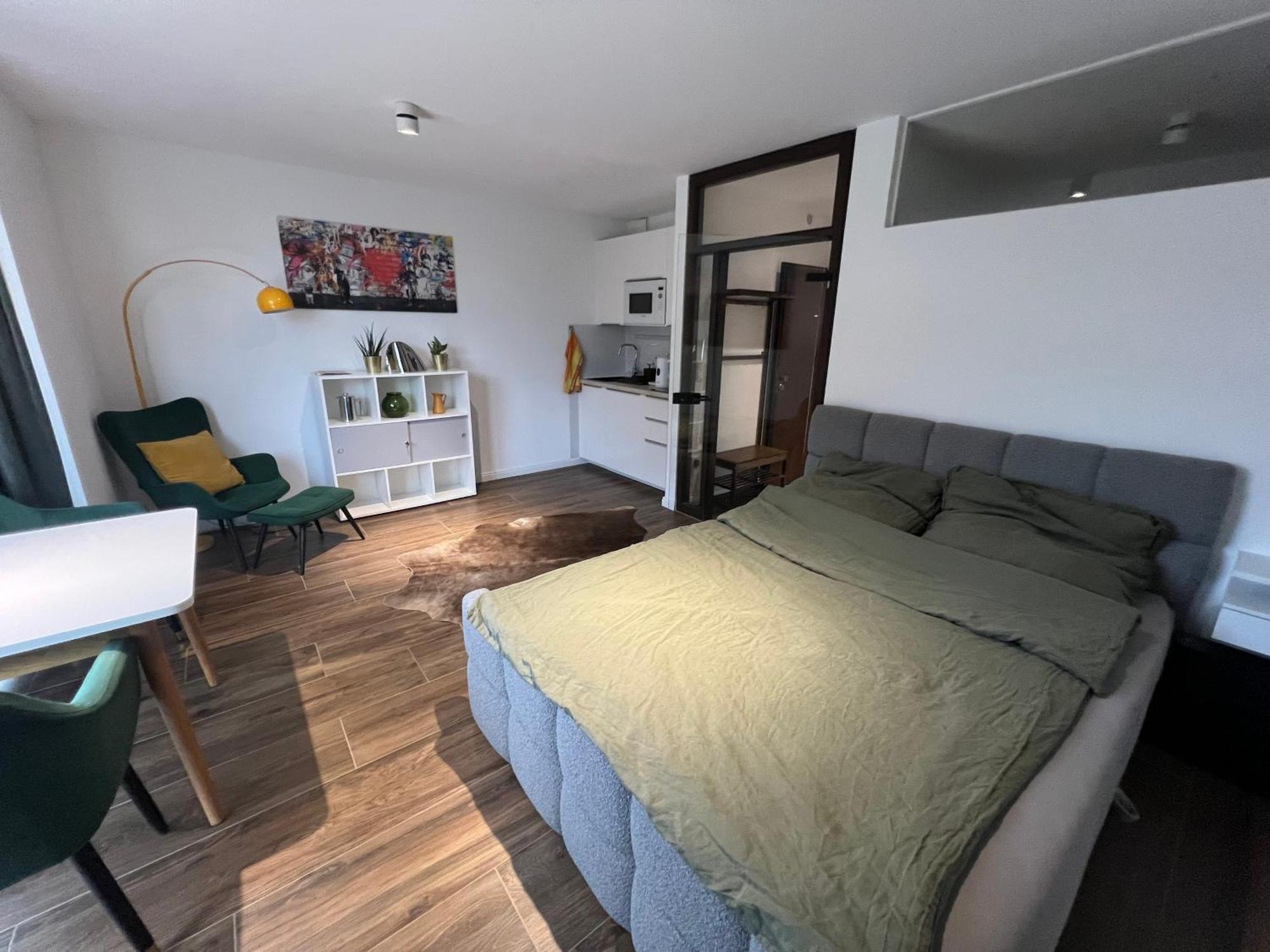 Studio 7 City Lage Mit Garage Naehe Koeln Bonn Siegburg Exteriör bild